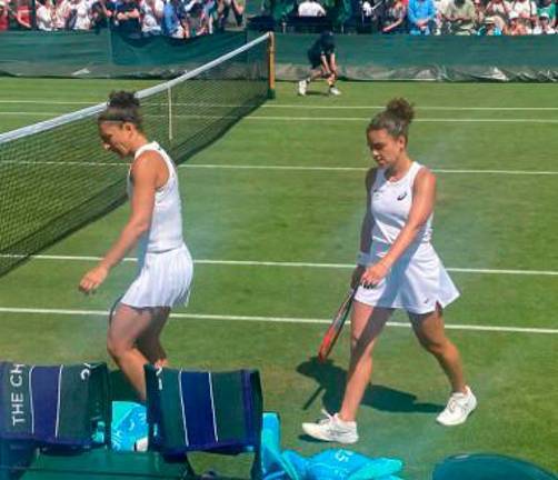 Sara Errani e Jasmine Paolini (foto Gualdi)