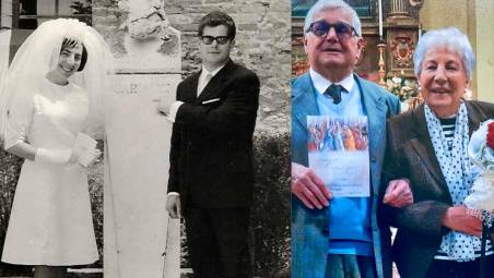 Montiano, Augusta e Antonio sposi da 60 anni: «Quel giorno arrivai a messa già iniziata»