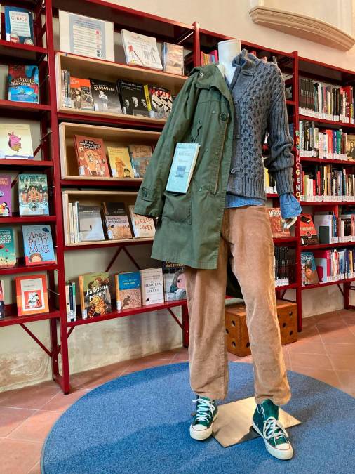 Il manichino ispirato a Jack Kerouac, “Sulla strada”