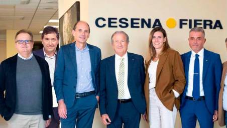 L’attuale consiglio d’amministrazione di Cesena Fiera