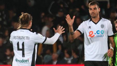 Michele Castagnetti e Giovanni Zaro lasciano il Cesena dopo una sola stagione (foto Gianmaria Zanotti)
