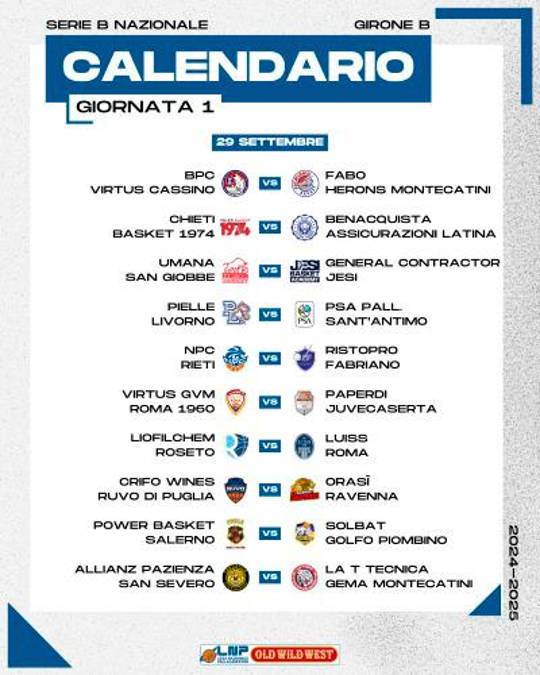 Basket B, la prima giornata: Andrea Costa e Virtus Imola partono in casa, debutti esterni per Blacks Faenza e OraSì Ravenna