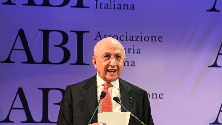 Il presidente Antonio Patuelli