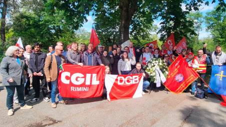 Cgil Rimini e Csdl in Germania contro nazifascismo e revisionismo
