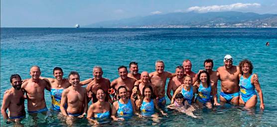 Il gruppo era composto in gran parte da atleti del Romagna Tri e del Triathlon Team Ravenna