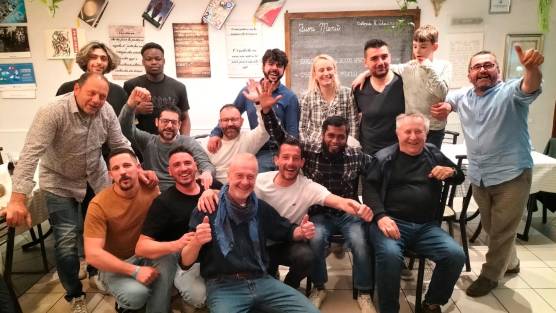 La festa per Franco Gessi