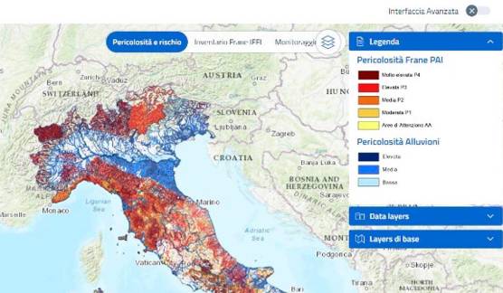 La mappatura dell’Ispra