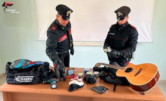 La refurtiva, tutta recuperata, sarà restituita ai legittimi proprietari