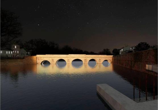 Rimini, Ponte di Tiberio, 900mila euro per pulizia, restauro e illuminazione. In primavera sarà chiuso per tre settimane