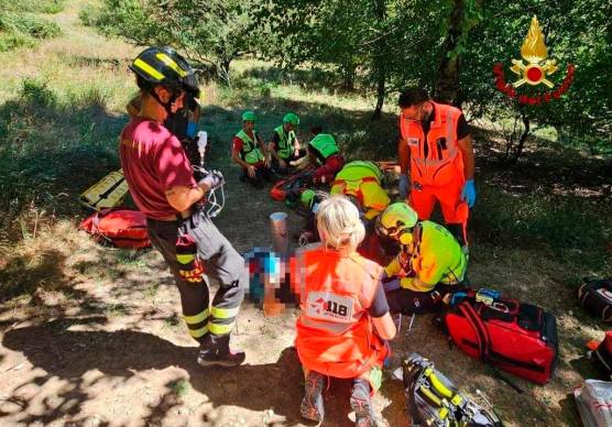 Soccorso per un malore alla diga di Ridracoli