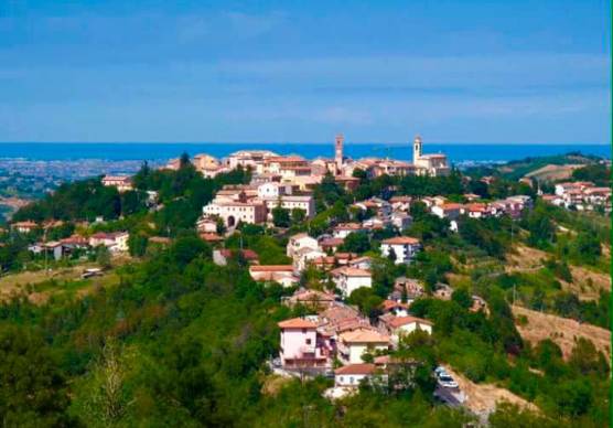 Una vista di Sogliano al Rubicone