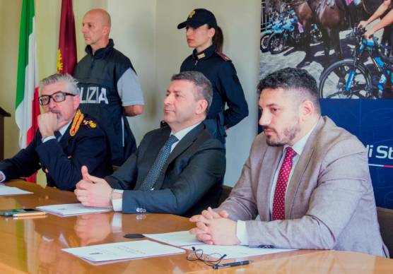 Da sinistra, Claudio Cagnini, Gianpaolo Patruno e Paolo Verdecchia (Foto e video Massimo Fiorentini)