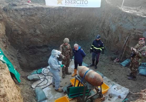Disinnescata la bomba trovata un mese fa a Sant’Eufemia di Brisighella, rientrate le 80 persone allontanate