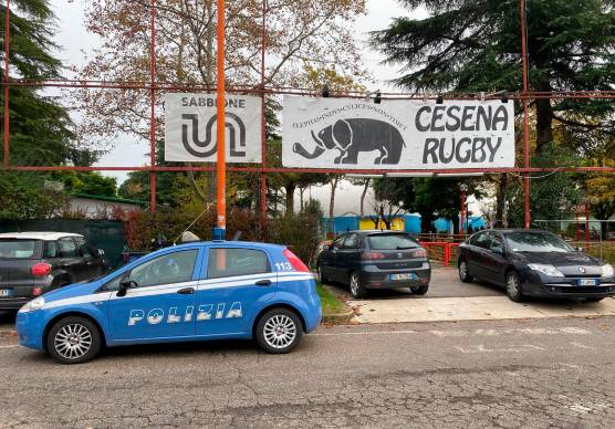 L’intervento delle forze dell’ordine il giorno degli scontri