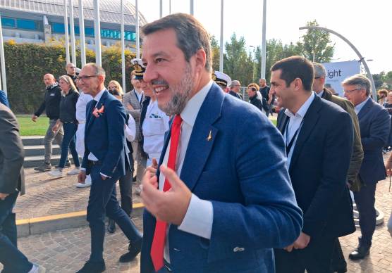 Il ministro dei Trasporti Matteo Salvini