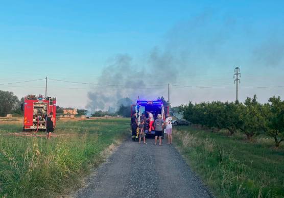 La situazione di emergenza vissuta domenica a Borella