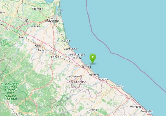Terremoto, scossa di 3,2 gradi a Rimini, verifiche sulle scuole