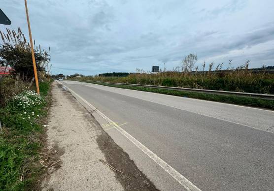 Il punto dove c’è stata la caduta