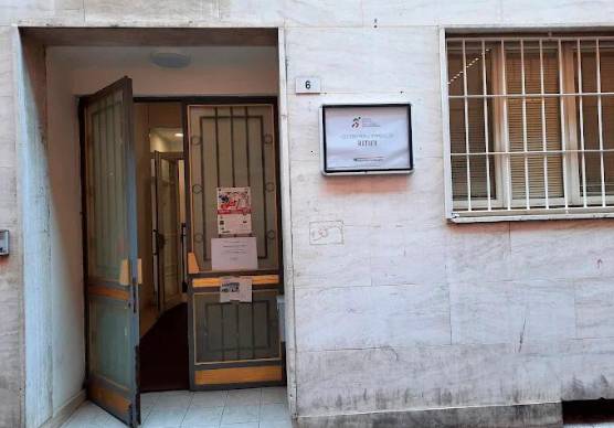 L’ingresso del Centro per l’impiego di Rimini
