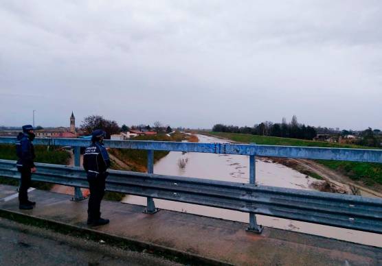 Il monitoraggio del Lamone a Villanova di Bagnacavallo