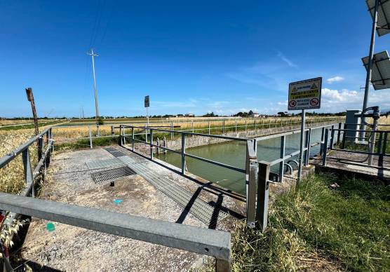 Il Canale Emiliano Romagnolo nella zona di via Masiera II