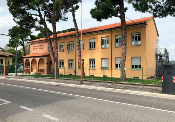 La vecchia scuola di San Vittore, costruita nel 1947