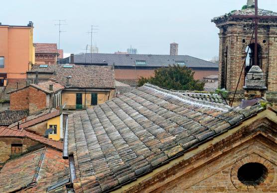 Dalla primavera all’inverno in poche ore in Romagna. Fiocchi di neve anche a Ravenna FOTO E VIDEO