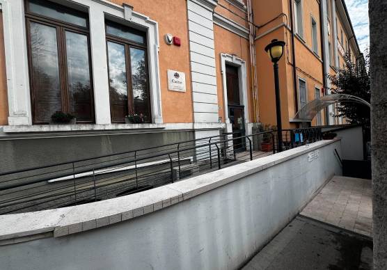 La sede Caritas in via Don Minzoni