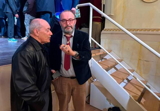 Luca Cadalora al Teatro Galli