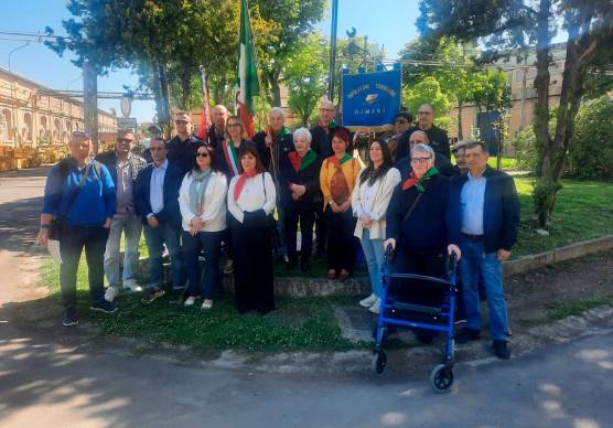La cerimonia di ieri all’Officina di Manutenzione Locomotive