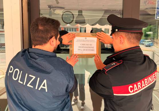 Russi, bar sospeso per 5 giorni: troppi episodi di violenza e droga