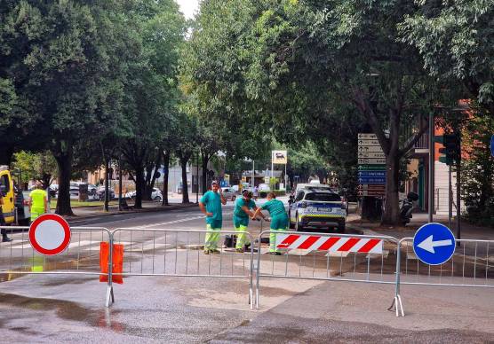 Faenza, perdita acqua dalla rete: chiuso un tratto di viale Ceramiche