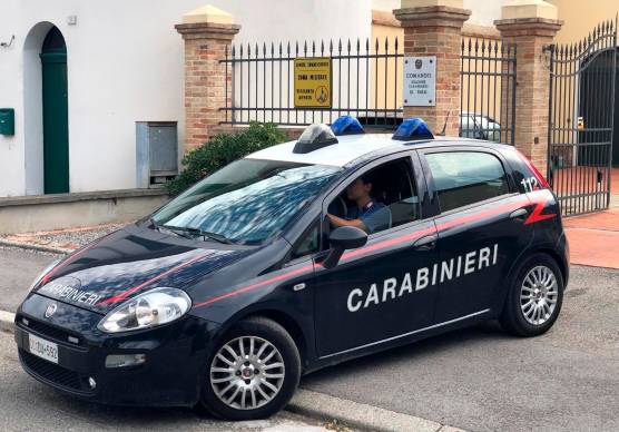 I carabinieri della stazione di Russi