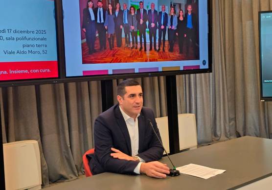 Il presidente della Regione Emilia-Romagna Michele De Pascale