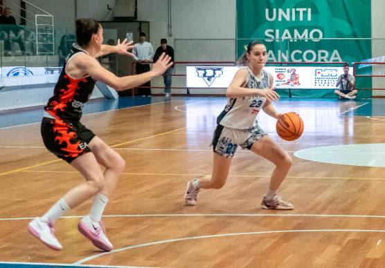 Martina Guzzoni in azione: la E-Work vuole allungare la serie finale alla decisiva garatre foto MMPH