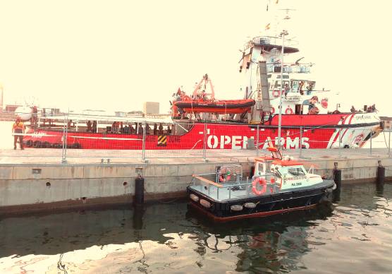 Ravenna, arrivata la Open Arms: a bordo anche diversi minori FOTOGALLERY