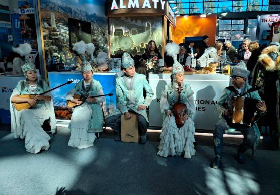 Lo stand di Almaty, Kazakistan