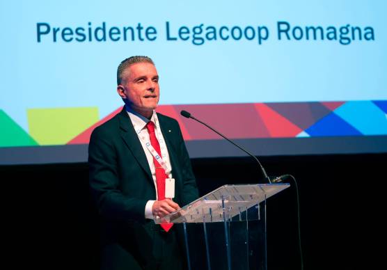 Paolo Lucchi, presidente di Legacoop Romagna
