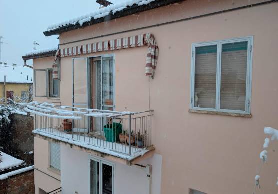 L’appartamento di via Risorgimento in cui vivevano madre e figlio