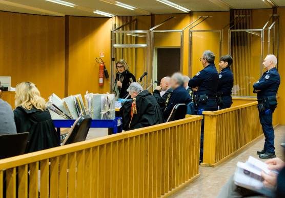 L’udienza di oggi a Ravenna (foto Massimo Fiorentini)