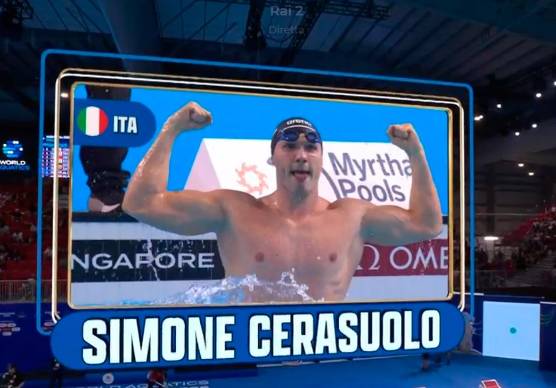 Nuoto, Cerasuolo campione del mondo nei 50 rana! GALLERY