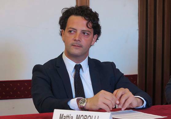 L’assessore Mattia Morolli