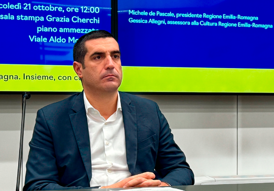Michele De Pascale, presidente della Regione Emilia-Romagna
