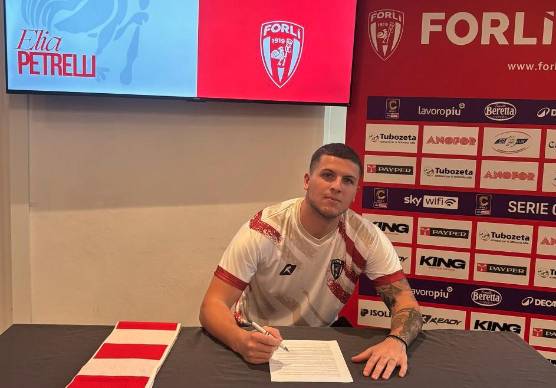 Forlì, che colpo: c’è la firma di Elia Petrelli. Rinnovo anche per Gaiola. Ai saluti il regista Menarini
