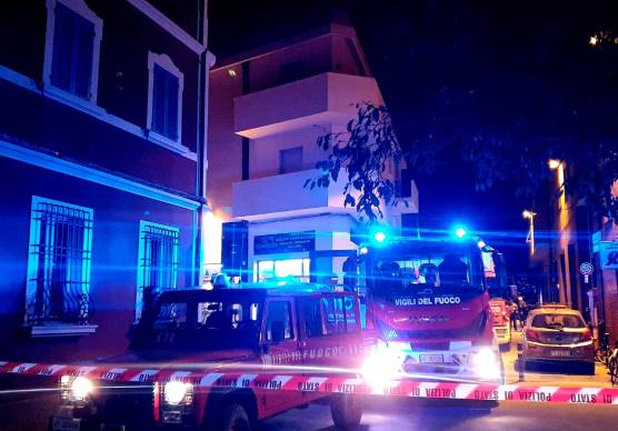 L’intervento dei vigili del fuoco