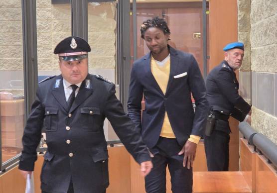 Louis Dassilva questa mattina in aula (Migliorini)