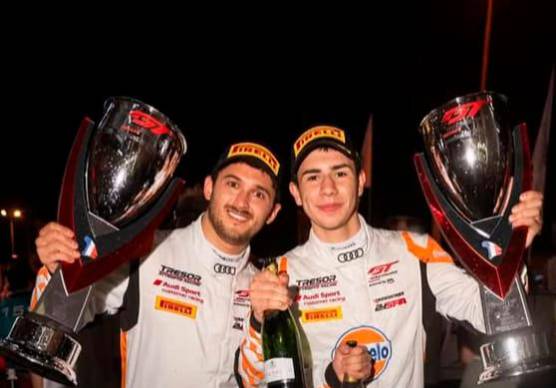 Ariel Levi e Andrea Frassineti festeggiano il 2° posto a Magny-Cours