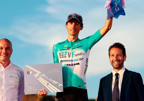 Ciclismo, il “toro” Tarozzi: doppio podio rosa e un rammarico
