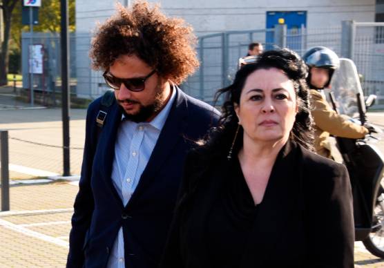 Manuela Bianchi e il suo consulente legale Davide Barzan