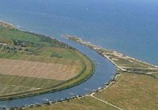 La foce del Reno a Casal Borsetti